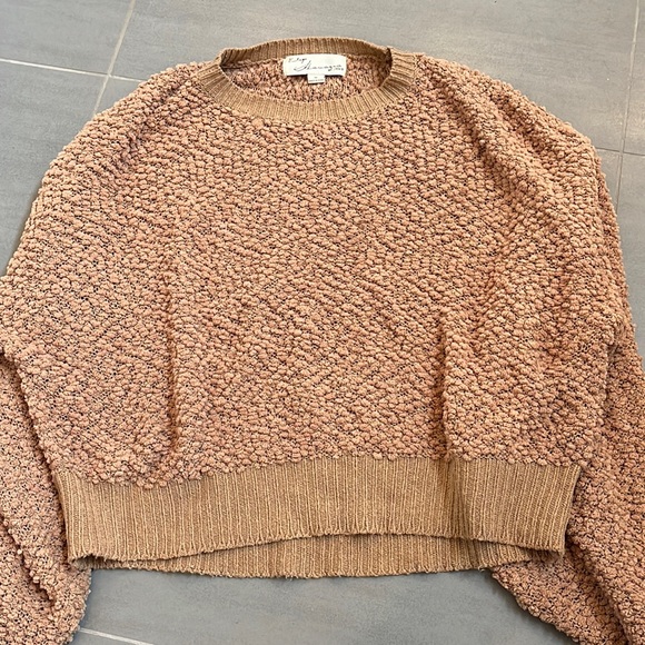 Vintage Havana Sweaters - Brown popcorn Vintage Havana sweater